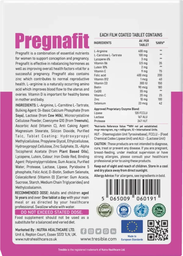 vitamin supplements for pregnancy